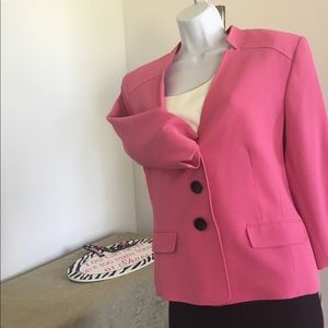 Lined jacket pink